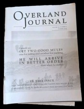 Overland journal spring for sale  Graham