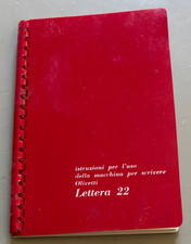 Olivetti lettera istruzioni usato  Vigevano