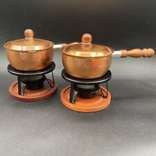 Set copper fondue for sale  Woodstock