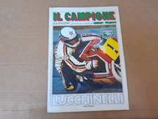 Poster motociclismo lucchinell usato  Casandrino