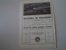 Advertising pubblicità 1934 usato  Salerno