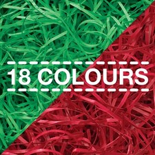 LUXO Papel KRAFT Colorido Triturado - Presente Hamper Enchimento Shred Fill  comprar usado  Enviando para Brazil
