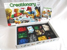 Emerytowana gra LEGO Creationary (3844) 100% kompletna ze wszystkimi elementami i minifigurką na sprzedaż  Wysyłka do Poland