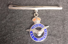 Silver enamel raf for sale  LONDON