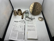 Cabeça de chuveiro Delta 6" pescoço modelo 52668-CZ-PR COM ACABAMENTO E CARTUCHO Nicoli série 14 comprar usado  Enviando para Brazil