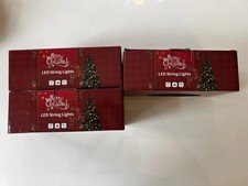 christmas icicle lights for sale  LIVERPOOL