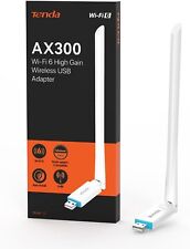 Adaptador USB Tenda U2 AX300 Wi-Fi 6 antena de alto ganho APP para PC Windows/Linux/UOS comprar usado  Enviando para Brazil