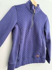 Usado, Pulôver feminino L.L Bean acolchoado quarto de zíper tamanho M Reg LEIA bolso canguru comprar usado  Enviando para Brazil