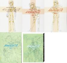 Livro de arte de animação Groundwork of Evangelion 1.0 2.0 3.0 conjunto de 5 EVA usado, usado comprar usado  Enviando para Brazil