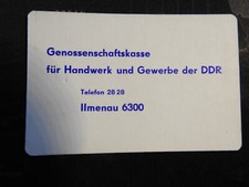 Ddr mini kalender gebraucht kaufen  Ilmenau, Martinroda