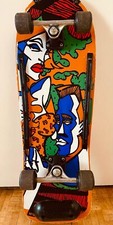 Vintage Old School Kompletna deskorolka deck 1980s Kubizm SZTUKA UE BEZPŁATNA WYSYŁKA na sprzedaż  PL