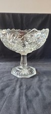 Vintage glass pedestal for sale Vintage glass pedestal for sale  ACCRINGTON