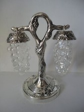 Salière poivrière métal d'occasion  Langres