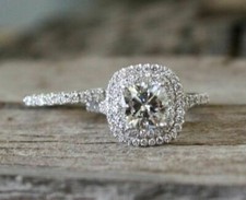 Bague mariée halo d'occasion  Expédié en France