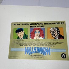 Millennium promo poster for sale  Albany