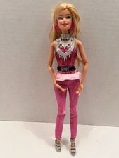 Boneca Barbie Fashionistas Glam 2009 Articulada Loira Completa Sapatos Rosa comprar usado  Enviando para Brazil