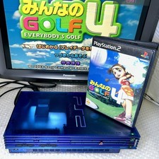 PlayStation PS2 SCPH-37000 Ocean Blue ~ CONSOLE GORDO ~ com Jogo ~Funcionando~ JAPÃO comprar usado  Enviando para Brazil