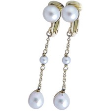 Hrclips perlen 585er gebraucht kaufen Hrclips perlen 585er gebraucht kaufen  Münster