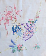 Vintage hand embroidered for sale  CAMBRIDGE