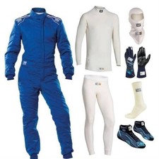 TRAJE DE CARRERAS DE KART ALL COLIRS CIK/FIA LEVEL2 CON ROPA INTERIOR ZAPATOS Y GUANTES segunda mano  Embacar hacia Mexico
