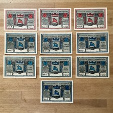 Notgeld serienschein schneidem gebraucht kaufen  Berlin