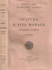 Cultura vita morale. usato  Italia
