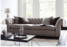 fabric chesterfield sofa for sale  SOUTHAMPTON