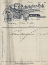 Rechnung berlin brüninghaus gebraucht kaufen Rechnung berlin brüninghaus gebraucht kaufen  Berlin