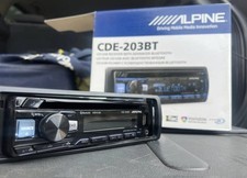 Alpine cde 203bt usato  Cerea