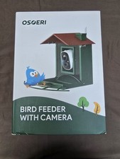 Alimentador de pássaros Osoeri com câmera movida a energia solar, IA inteligente identifica captura automática  comprar usado  Enviando para Brazil