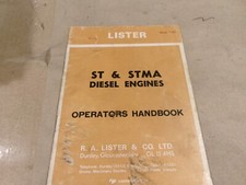Lister stma diesel for sale  Jasper