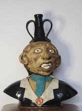 Glazed ceramic face for sale  Austin