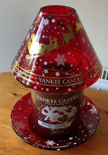 Yankee candle glass for sale  HUNTINGDON