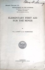 1917 miners circular d'occasion  Expédié en Belgium