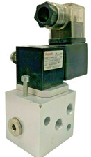 Válvula solenóide pneumática R404054436 Rexroth corpo 348 1/8 "30 bar 24V DC 23W  comprar usado  Enviando para Brazil