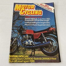 Motorcycling magazine april for sale  TAIN
