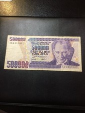 Billet banque turquie d'occasion  Vernouillet