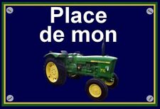 Plaque place tracteur d'occasion  Paris I