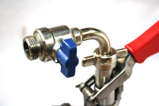 Bier absperrhahn gebogen gebraucht kaufen  Riedlingen