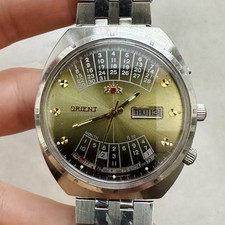 RARO ORIENT College automático vários anos Japão vintage relógio de pulso masculino dia/data, usado comprar usado  Enviando para Brazil