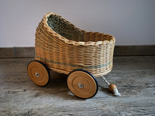 Puppenwagen korbgeflecht stube gebraucht kaufen  Gladbeck