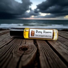 Bay Rum [Tipo*] Óleo Perfumado Masculino Roll-on Sem Cortes Feito à Mão 10 ML comprar usado  Enviando para Brazil