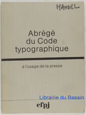 Abrégé code typographique d'occasion  Bordeaux-
