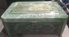 Vaidade vintage marmorizada verde jade baquelite - Completa , usado comprar usado  Enviando para Brazil