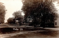 Viola IL Illinois Main Street Homes Residences c1910 RPPC Photo Postcard COPY comprar usado Viola IL Illinois Main Street Homes Residences c1910 RPPC Photo Postcard COPY comprar usado  Enviando para Brazil