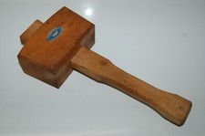 Usado, FERRAMENTAS DA COROA VINTAGE, martelo de martelo de madeira Sheffield England 12 1/2" de comprimento 5' cabeça comprar usado  Enviando para Brazil