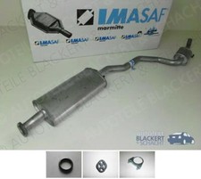 Imasaf auspuff mitteltopf gebraucht kaufen  Philippsthal
