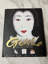 Mesa de centro gueixa tradição viva Kyoko Aihara menina japonesa arte oriental comprar usado  Enviando para Brazil