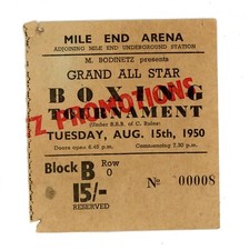 Boxing ticket bodinetz for sale  BIRMINGHAM