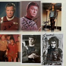 Autogramme star trek gebraucht kaufen  Berlin